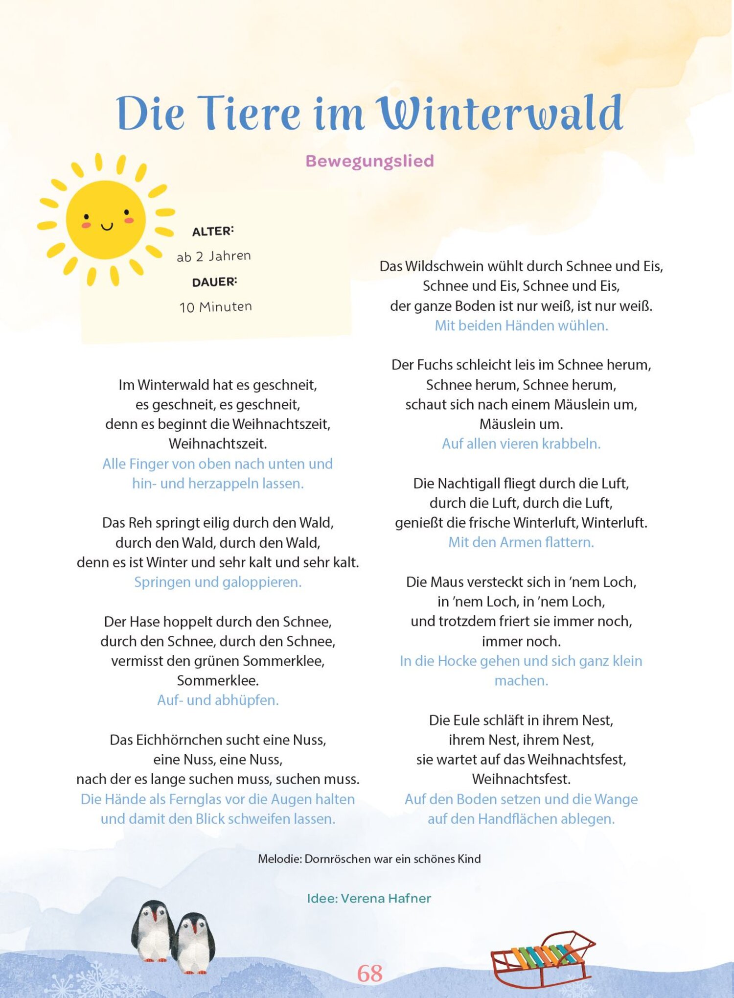  Jahreszeiten erleben im Krippen-Morgenkreis - Klett Kita 